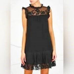 Velvet by Graham & Spencer Black Lace Dress